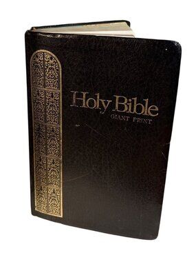 Holy Bible King James Version Giant Print Concordance Red Regency 883
